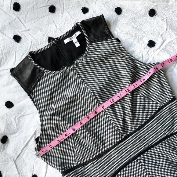 10 Crosby Derek Lam Black and White Mini Dress - Picture 3 of 7